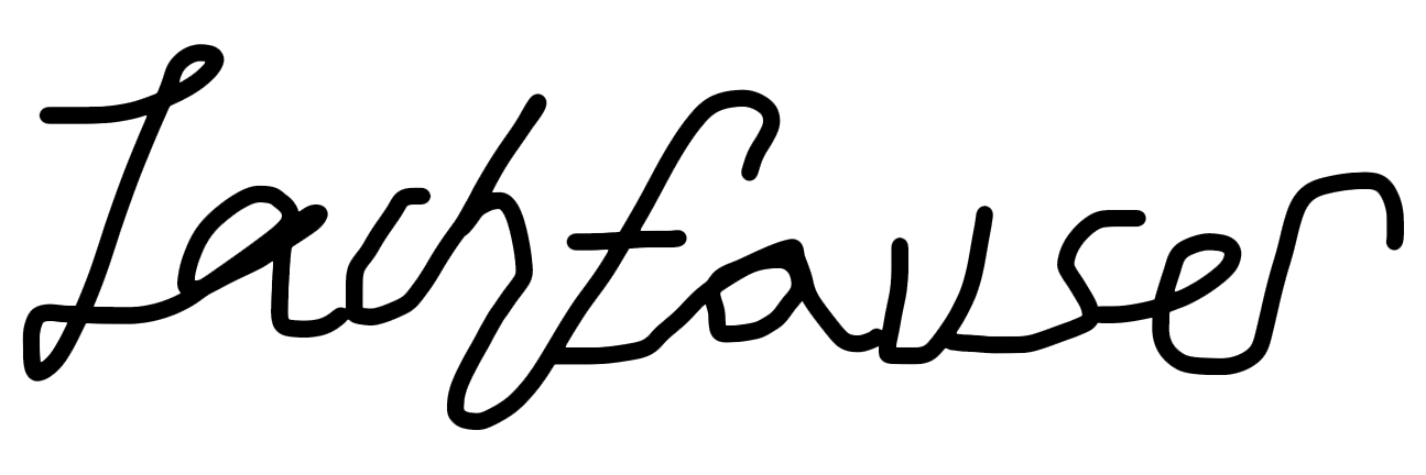 Zach Fauser's Signature